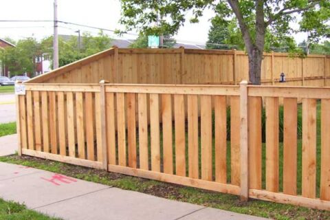 Traditional Spaced fence,Batavia IL