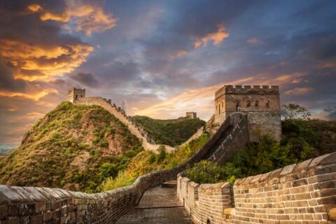 The great wall of china