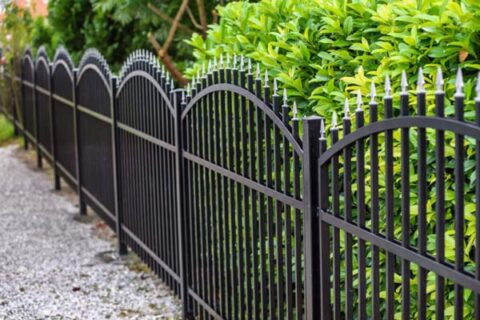 steel fence