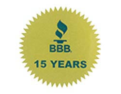 BBB 15 Years badge